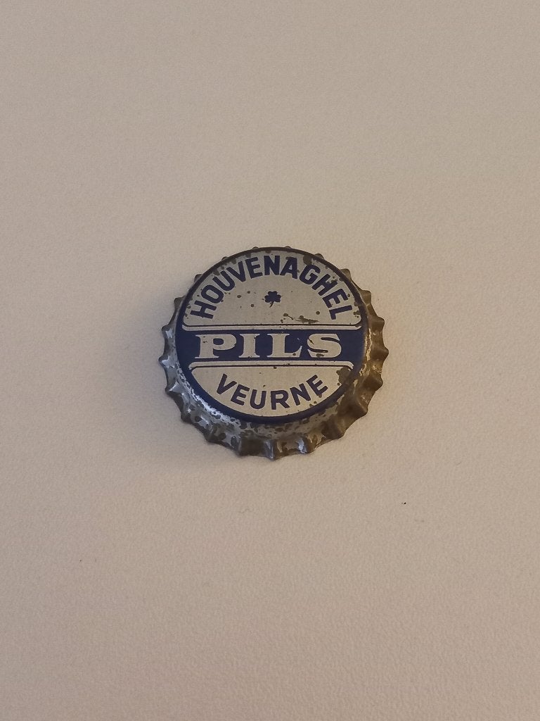 Kroonkurk :  Houvenaghel Pils Veurne, Verzenden, Zo goed als nieuw