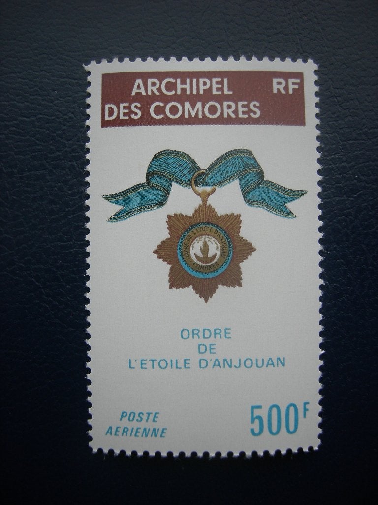 Comoren, Yvert PA 58, versheid van de post., Postzegels en Munten, Ophalen of Verzenden, Overige landen, Postfris