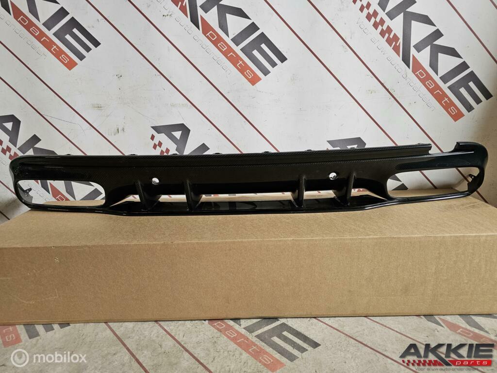 Mercedes C63 Diffuser Carbon W205 A2058855203 origineel, Enlèvement ou Envoi, Utilisé