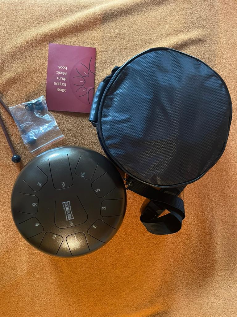 Steel tongue drum, Ophalen, Zo goed als nieuw