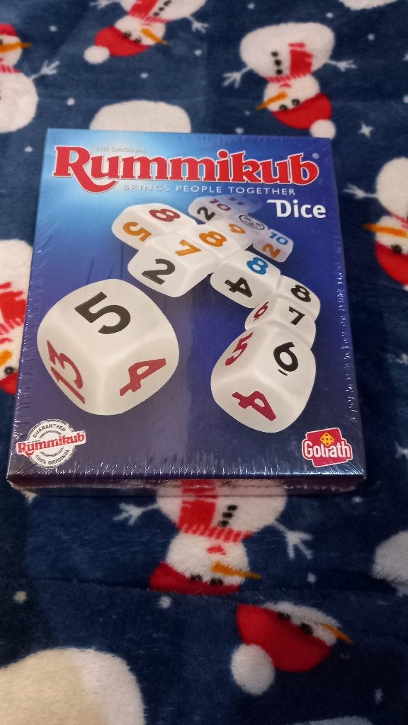 Gezelschapspel rummikub dice (nog nieuw), Een of twee spelers, Ophalen, Nieuw, Goliath