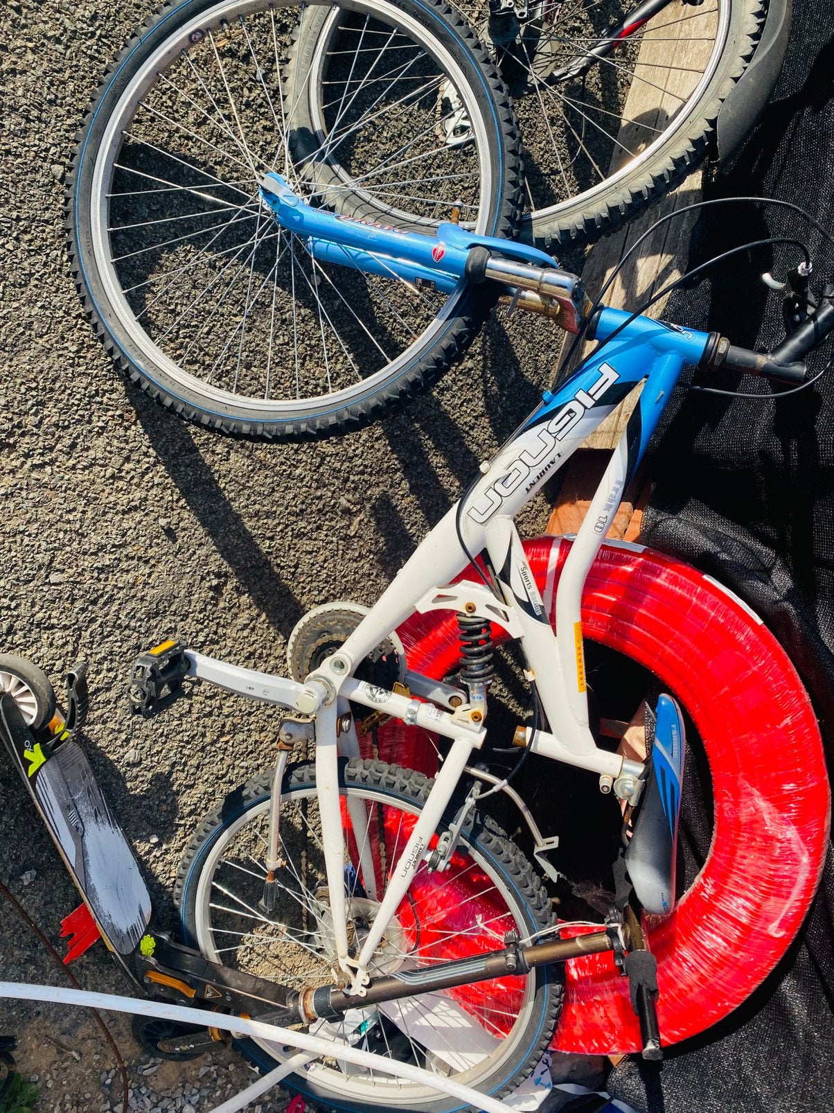 Fiets, Ophalen, Zo goed als nieuw