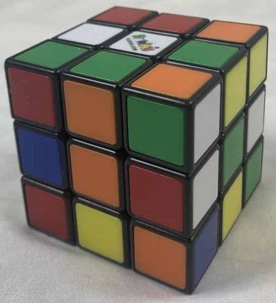 Rubik's Cube 3x3 Klassieke Puzzelkubus Hersenkraker Rubiks, Hobby en Vrije tijd, Verzenden, Minder dan 500 stukjes, Zo goed als nieuw