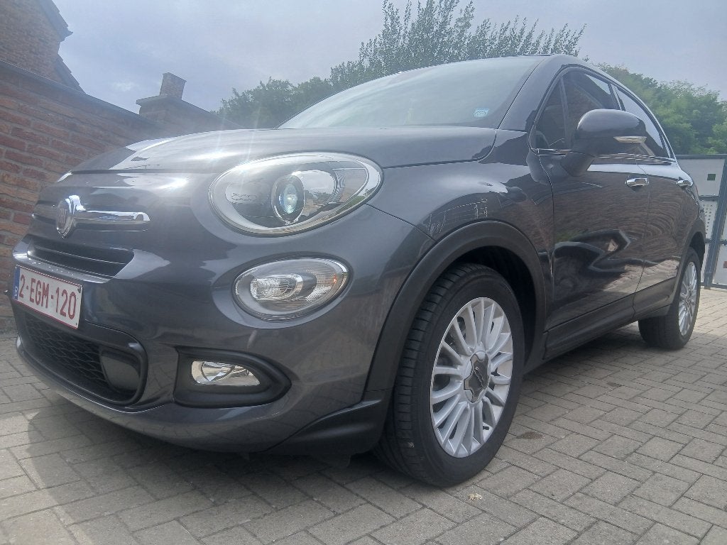 Fiat 500x, Autos, Fiat, Cuir, Argent ou Gris, Achat, Boîte manuelle