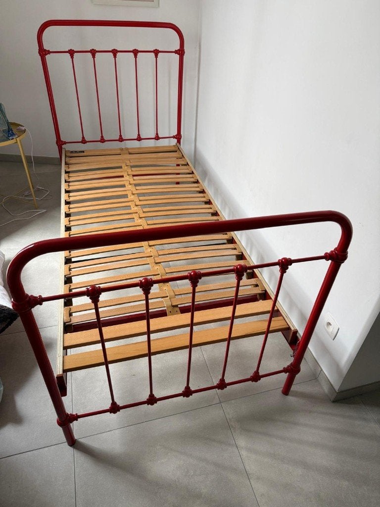 Eenpersoonsbed - Gratis op te halen, Huis en Inrichting, Ophalen, Gebruikt, 90 cm, Eenpersoons
