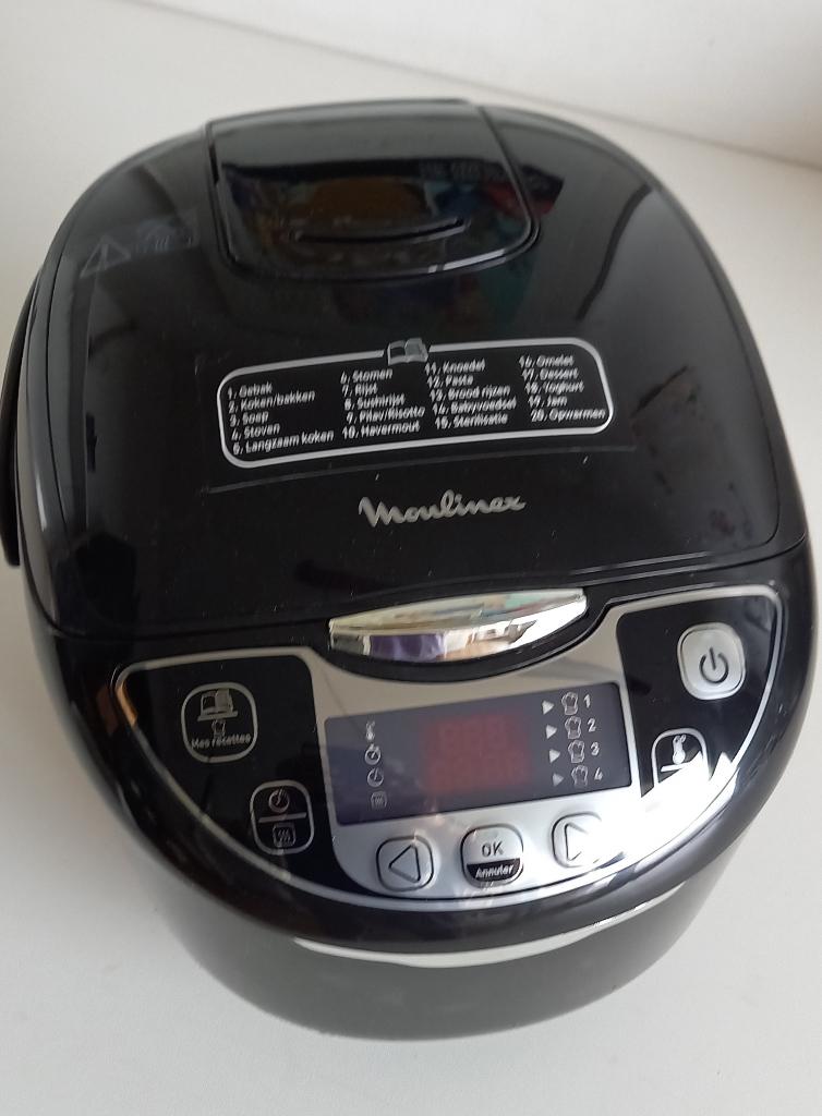 Moulinex Multicooker nieuw, Ophalen, Nieuw, Zwart