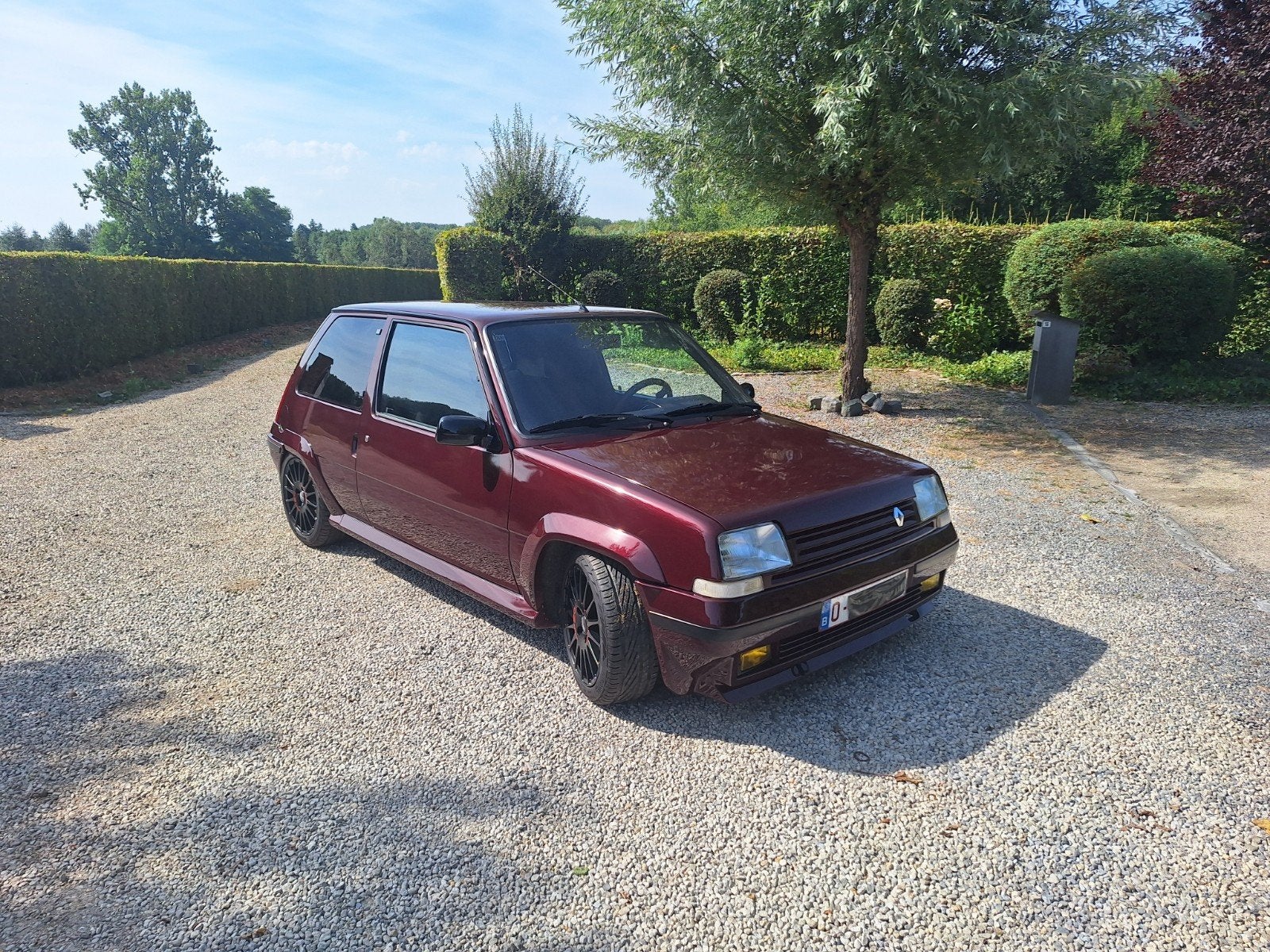 R5 GT Turbo, Rouge, Achat, Boîte manuelle, Noir