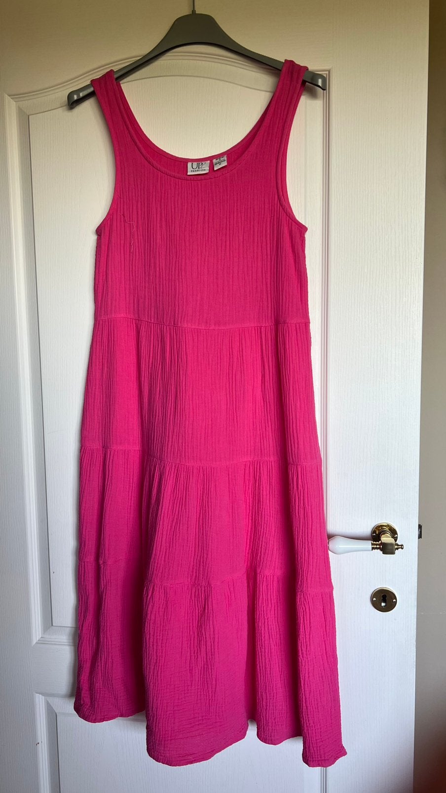 Damesjurk, Taille 38/40 (M), Rose, Comme neuf, Enlèvement