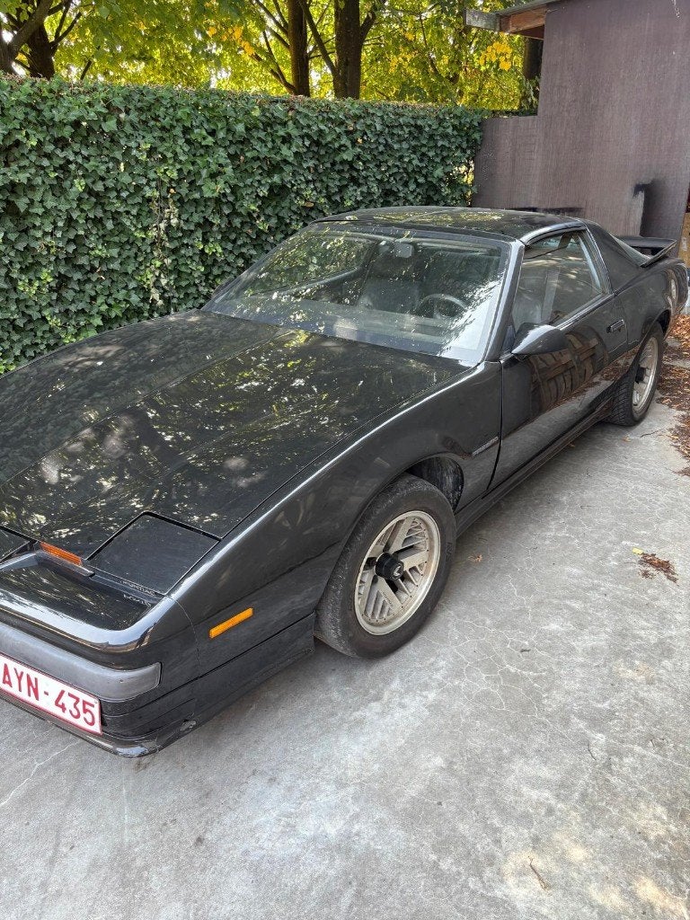 pontiac firebird 1989, Auto's, Pontiac, Automaat, Achterwielaandrijving, Zwart, Leder