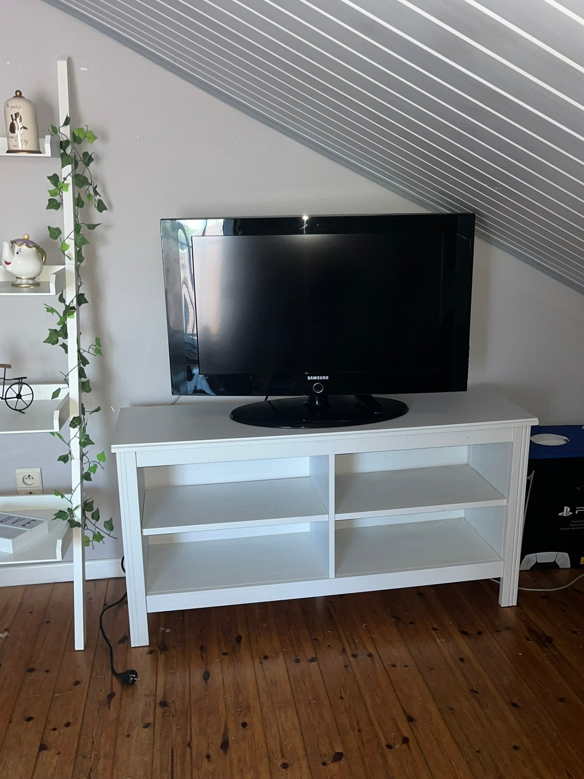 Meuble tele blanc ikea, Enlèvement, Comme neuf