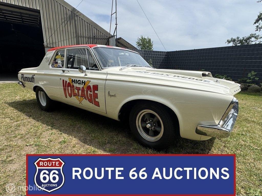 Plymouth Savoy | 1963 | Route 66 Auctions, Zwart, Handgeschakeld, Overige carrosserie, Plymouth