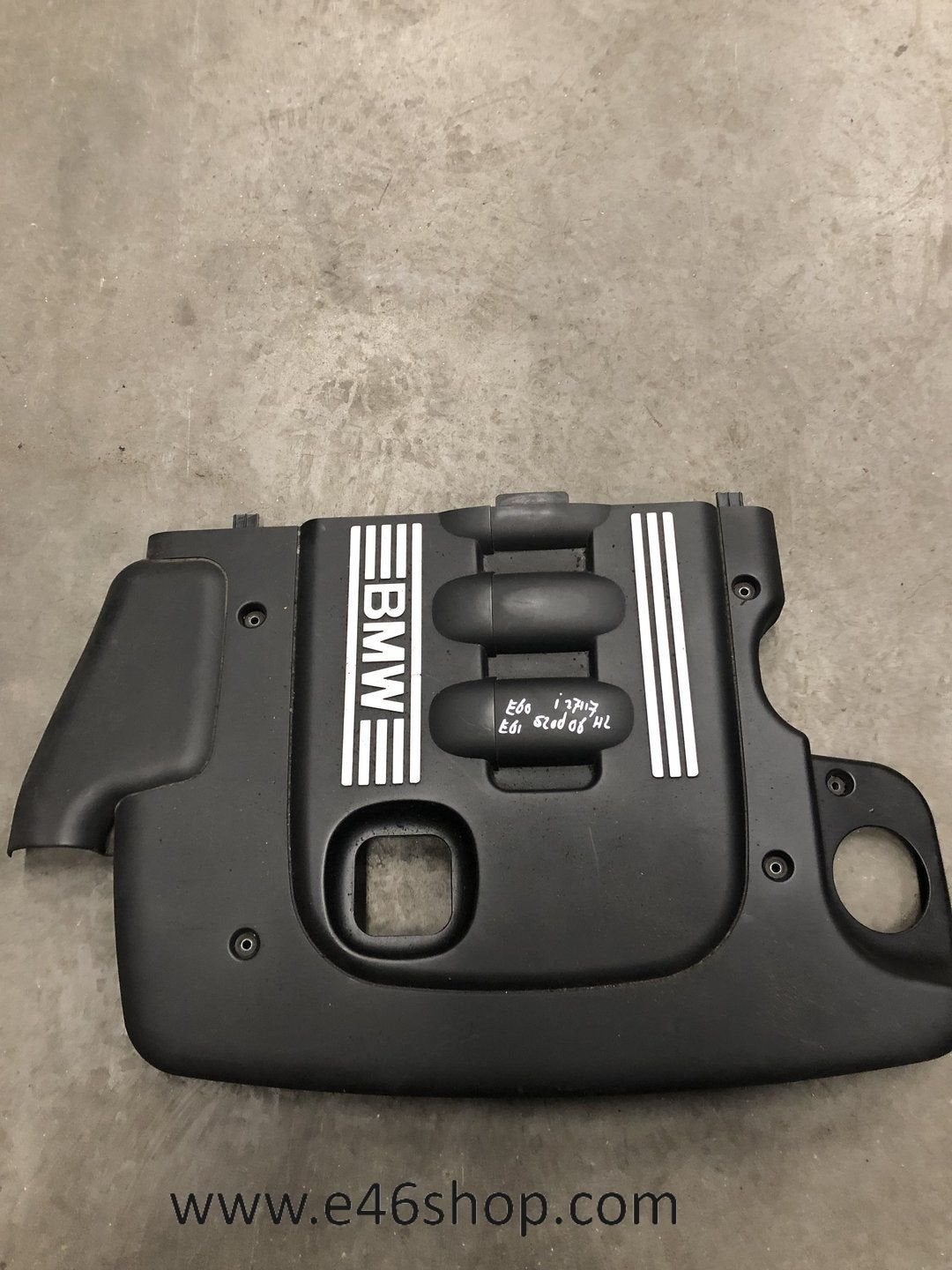 MOTOR AFDEKPLAAT BMW E60 E61 520D JAAR 2006, -, Utilisé, -, Enlèvement ou Envoi