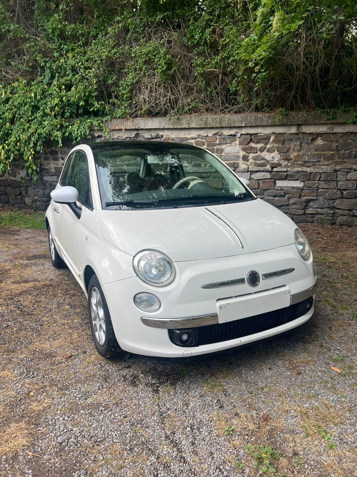 Fiat 500 1.4l essence 100cv - carplay - toit pano - cuir, Autos, Cuir, Achat, Particulier, Brun