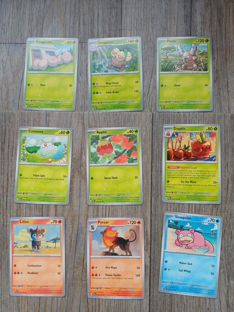 78 Pokemon kaarten - Prismatic Evolutions set starter, Verzenden, Zo goed als nieuw