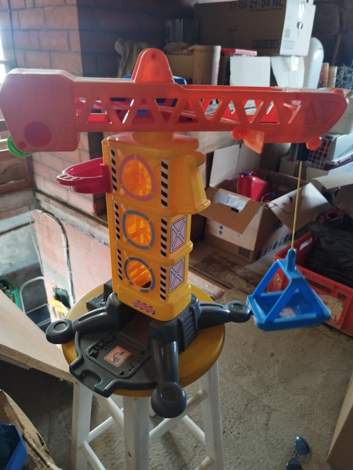 Toet toet kraan - vtech, Ophalen