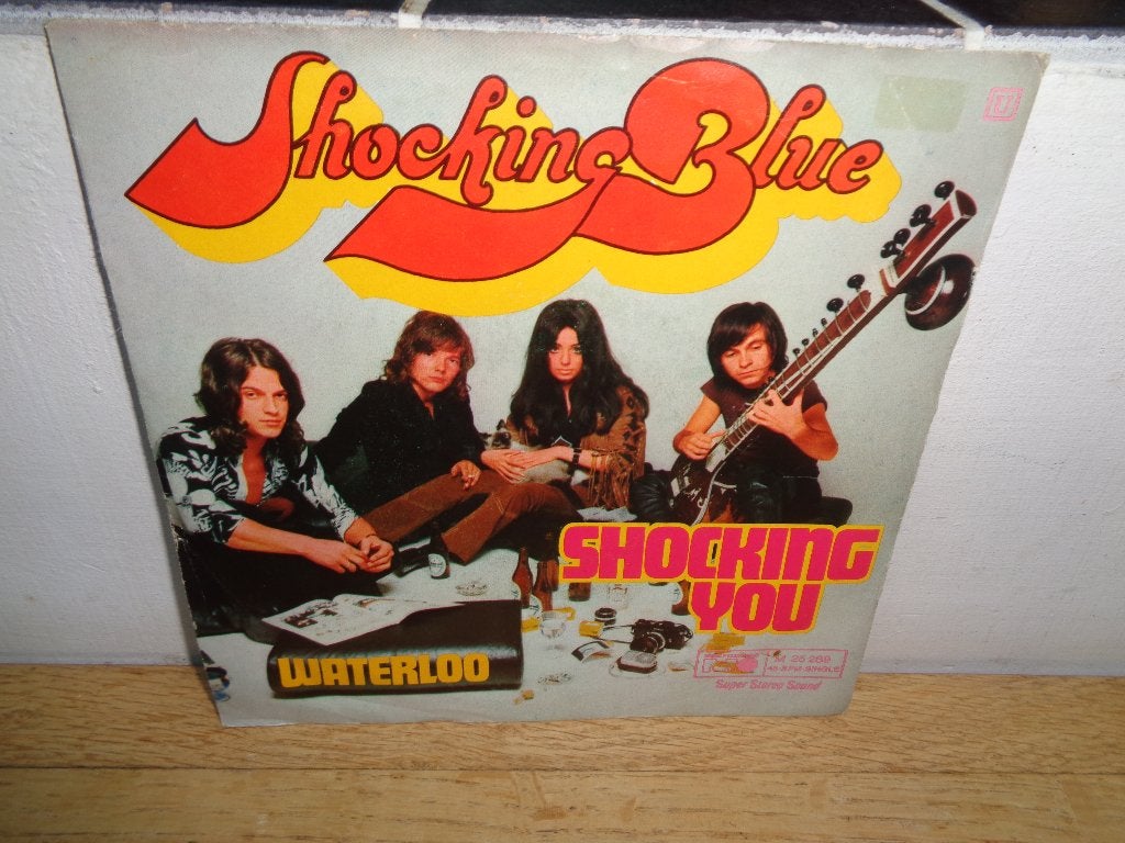 Shocking Blue Single "Shocking You" [Duitsland-1971], CD & DVD, Vinyles Singles, Utilisé, Pop, Autres types, Housse de protection extérieure