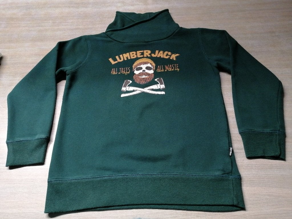 groene trui JBC mt 146, Garçon, Enlèvement ou Envoi, Pull ou Veste, Comme neuf