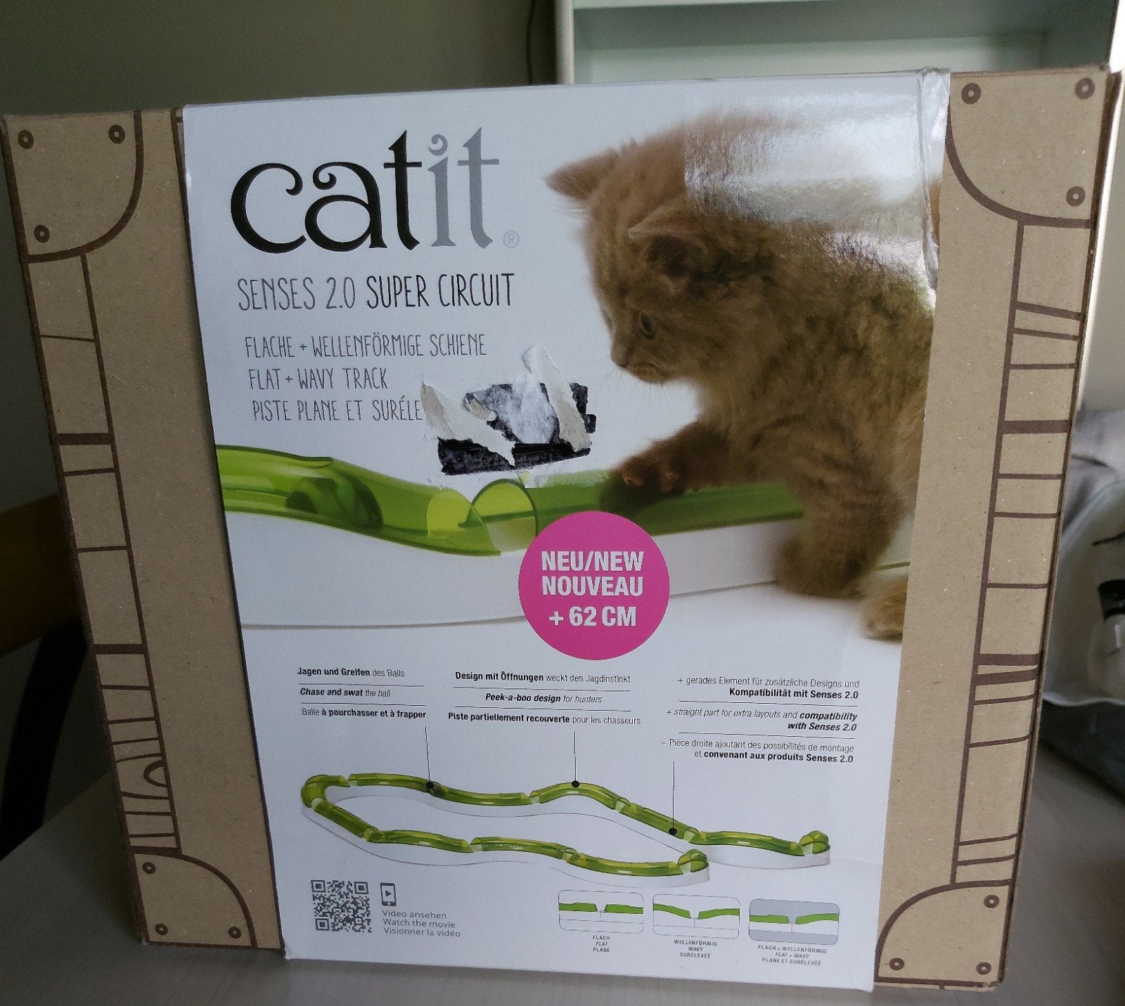 kattenspeelgoed, Enlèvement