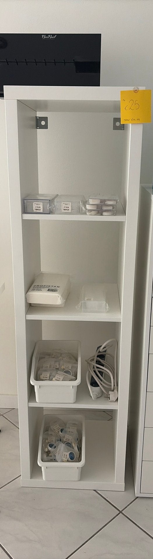 Laden kast ikea, Ophalen