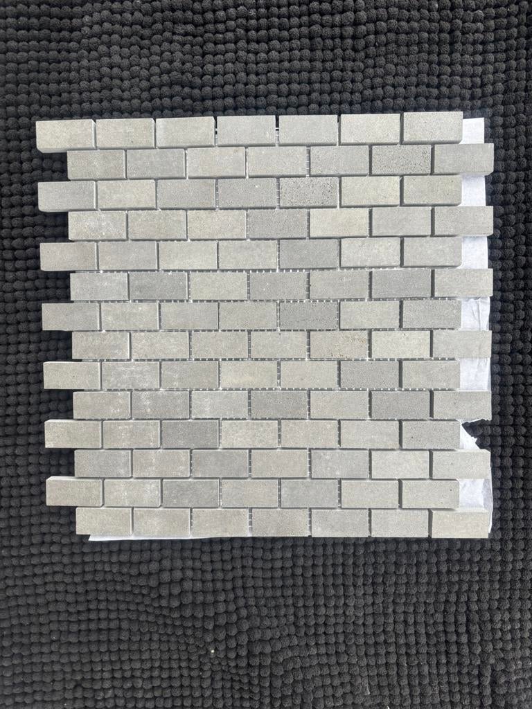 Feuilles de mosaïque en basalte, Ophalen, Wandtegels, Nieuw, 20 tot 40 cm