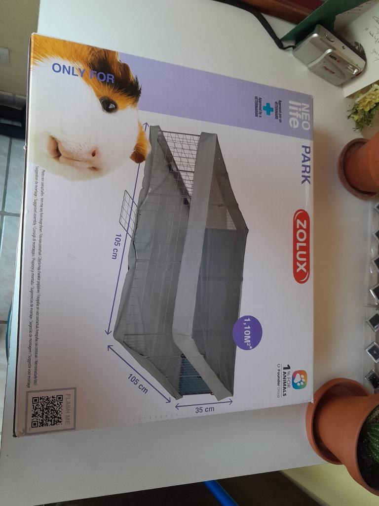 Park pour cochon d’Inde, Animaux & Accessoires, Neuf, 75 à 110 cm, Cobaye, Enlèvement