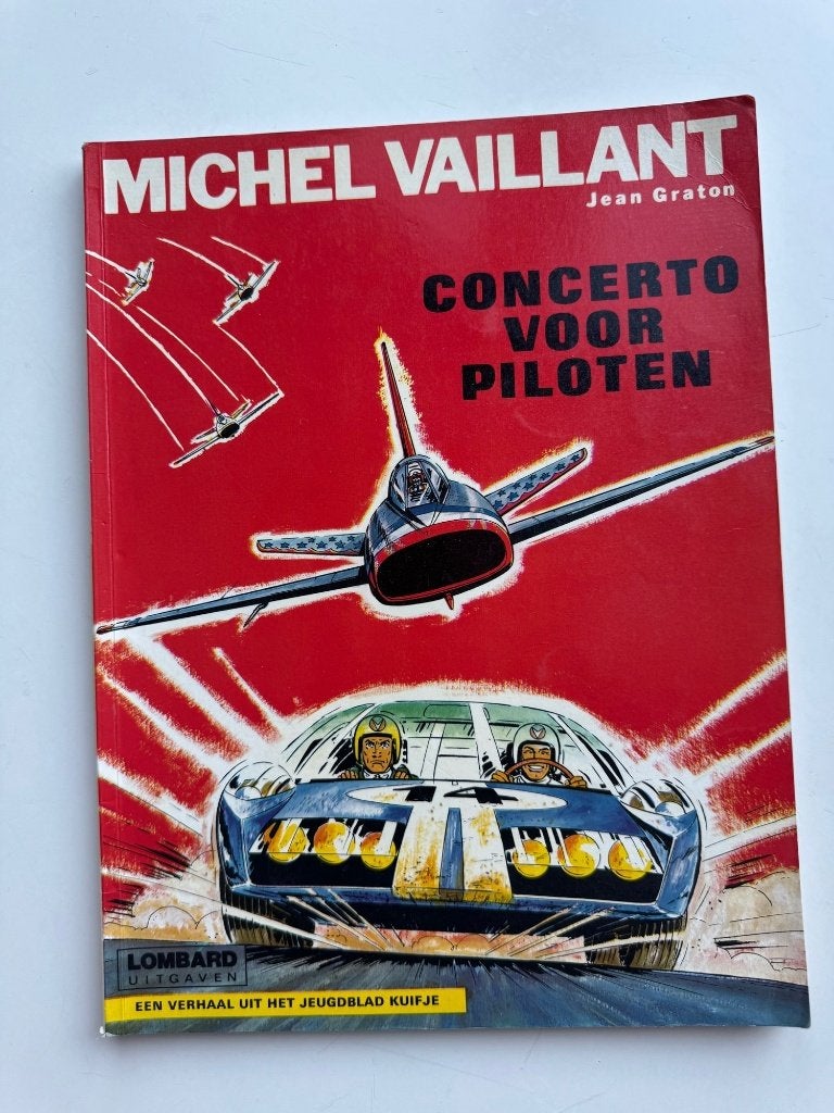 Lot 9 strips: Michel Vaillant, Buck Danny, Smurfen, Boeken, Meerdere stripboeken, Ophalen of Verzenden, Gelezen