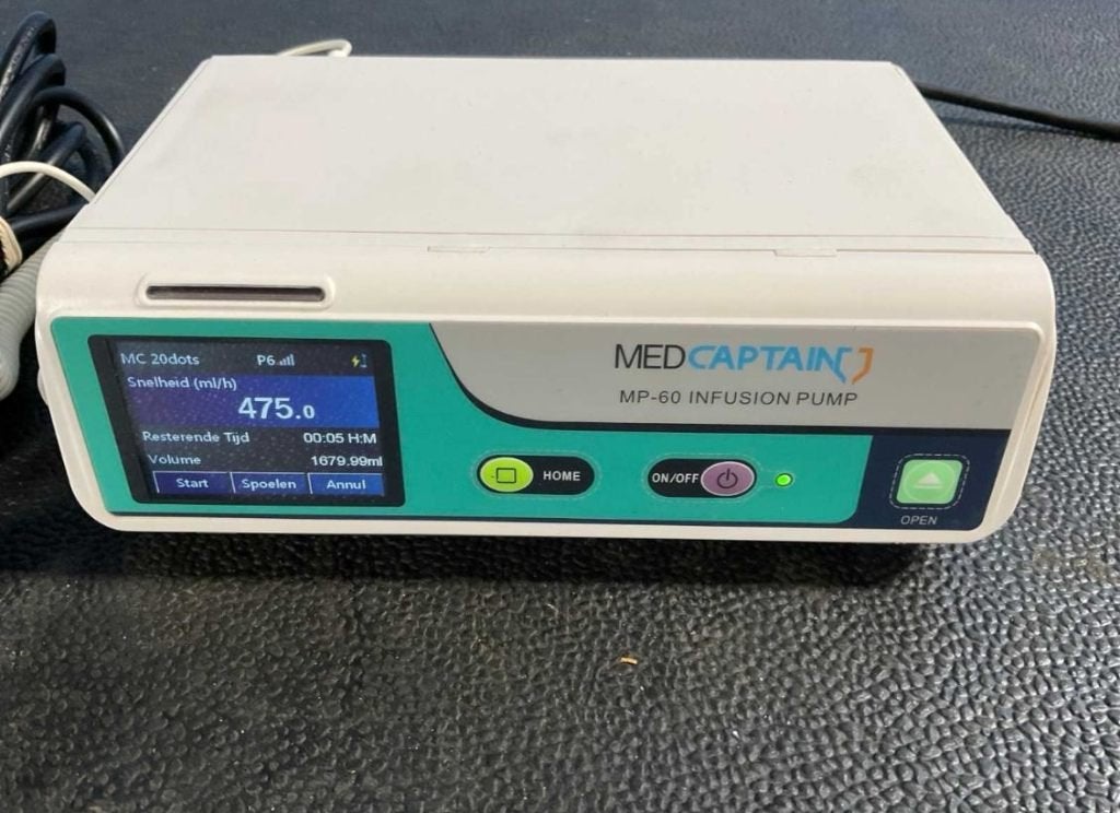 ☎️ Medcaptain MP-60 infuuspomp Infuus pomp MP60 2020☎️, Enlèvement ou Envoi, Comme neuf
