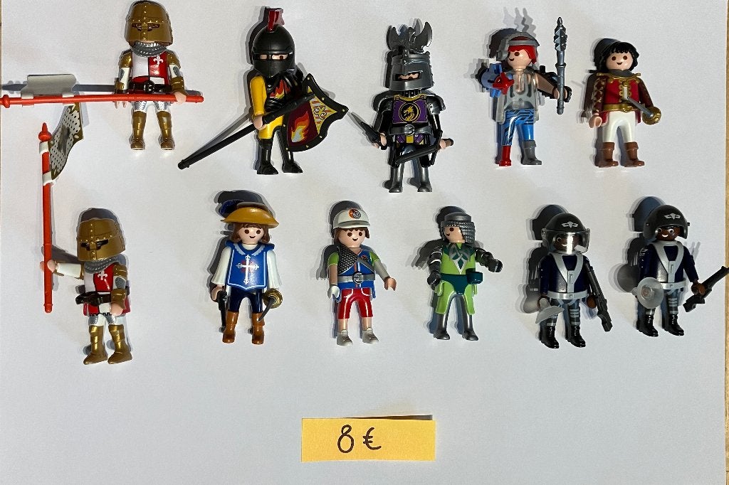 Playmobil mannetjes, Ophalen, Gebruikt, Losse onderdelen, Figuren