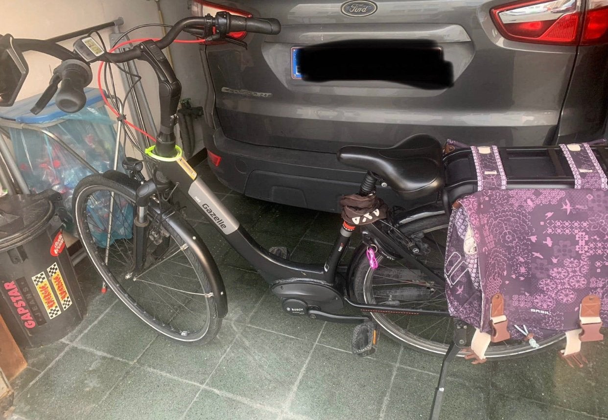 Zeer goede vrouwen e-bike Gazelle Paris maat 46, Fietsen en Brommers, Ophalen, Gebruikt, Minder dan 47 cm, 50 km per accu of meer