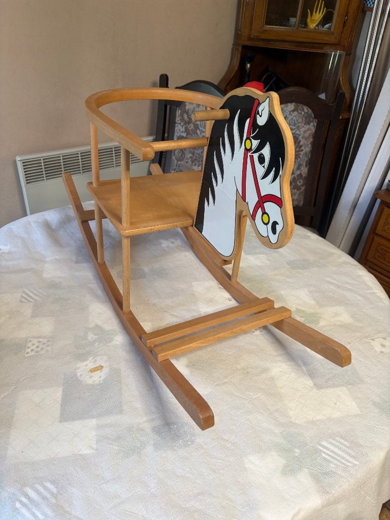 Houten hobbelpaard, Enlèvement, Comme neuf