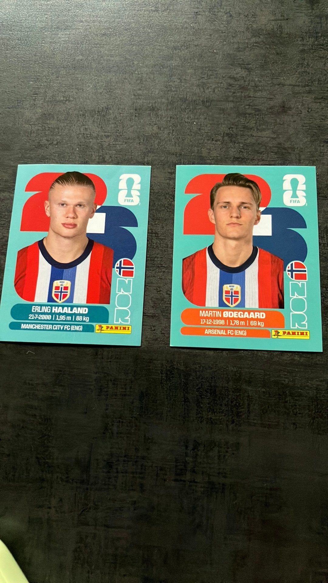 Autocollants Panini Coupe du monde 2026 Norvège, Hobby & Loisirs créatifs, Enlèvement ou Envoi, Neuf, Cartes en vrac