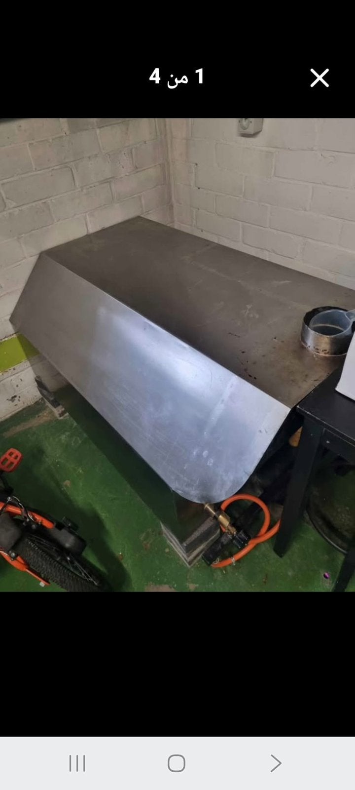Libanese gasoven voor pizza en manakish - 120 x 90 cm, Ophalen, Gebruikt