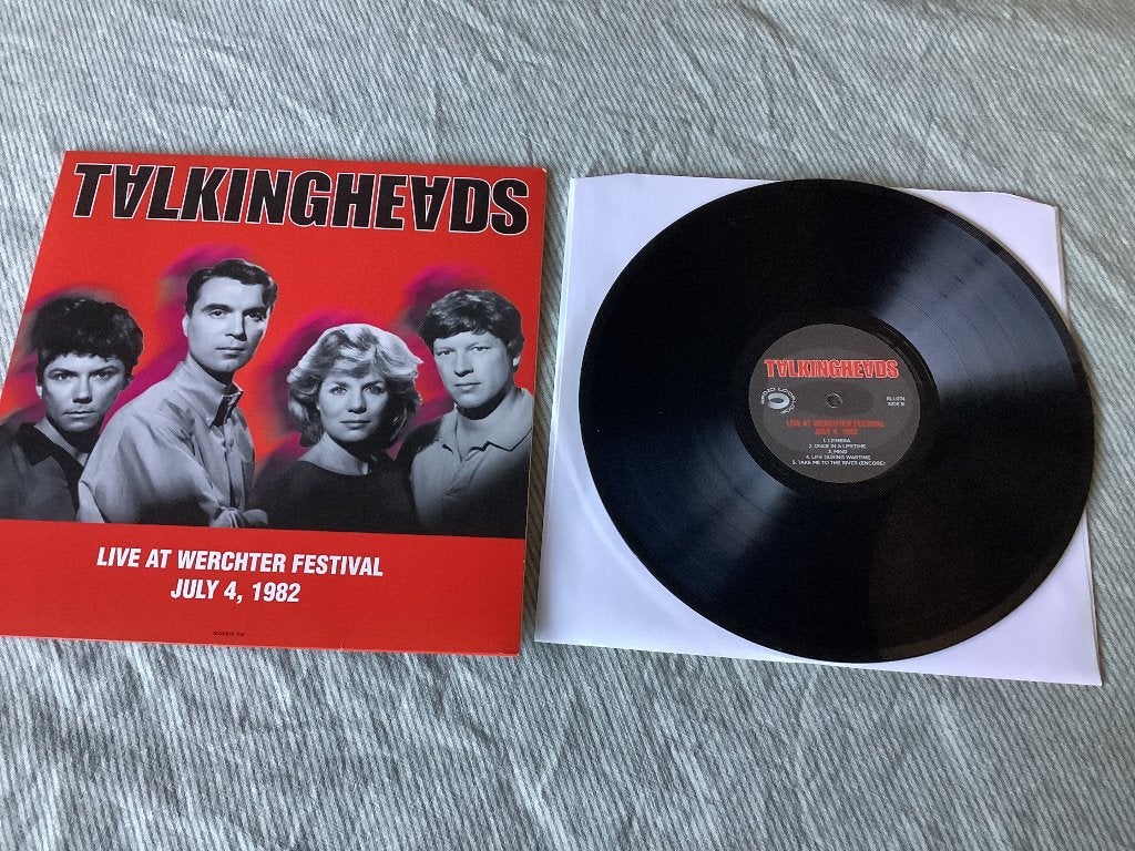 Talking Heads / Live et Werchter Festival 1982 MINT, Cd's en Dvd's, Vinyl | Rock, LP, Electronic Rock, Ophalen of Verzenden, Zo goed als nieuw