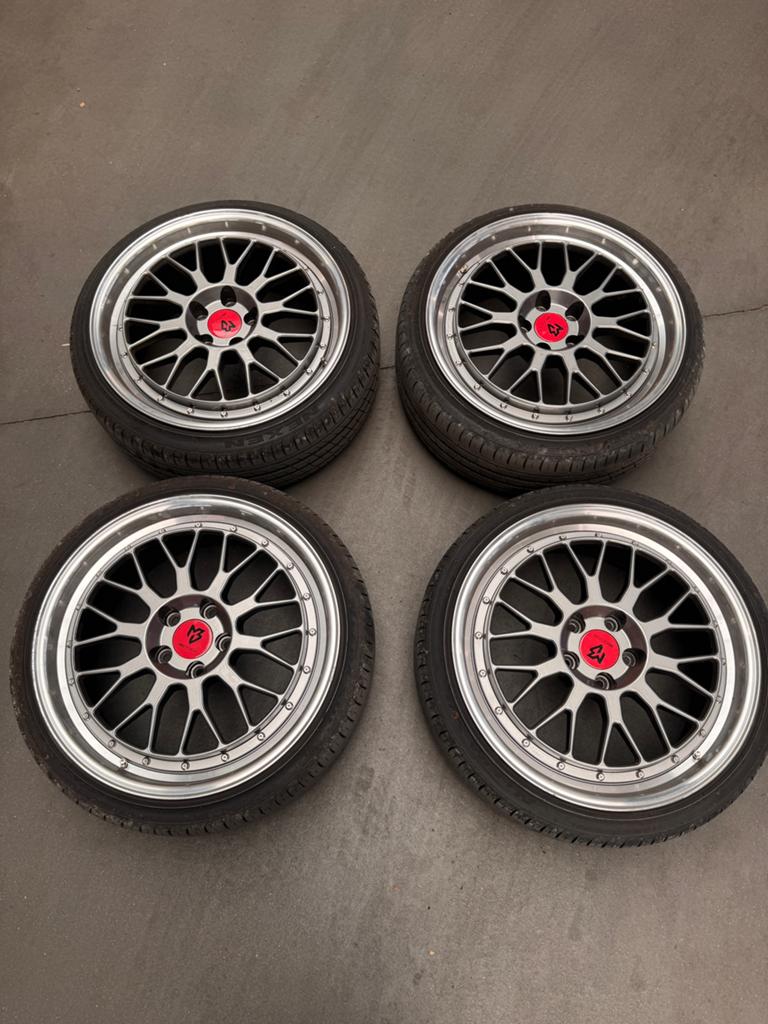 MB Design LV1 velgen 19’ 8,5j 5x112 ET45, Auto-onderdelen, Banden en Velgen, Ophalen, Band(en)
