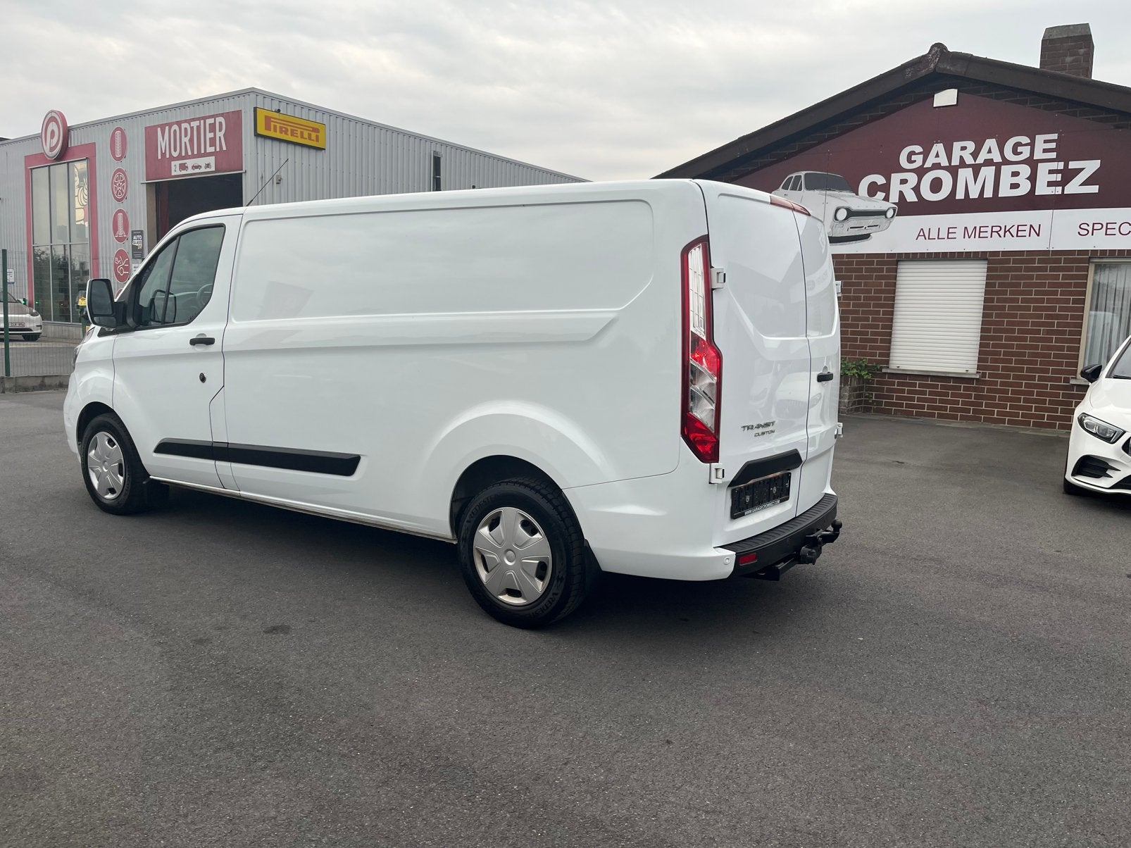 Ford Transit Custom L2, Auto's, Voorwielaandrijving, Euro 6, 4 cilinders, Wit