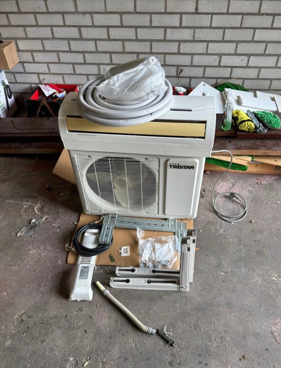 rustar Airco Split Unit 9000 BTU (geschikt voor ca. 88 m³), Ophalen, Zo goed als nieuw