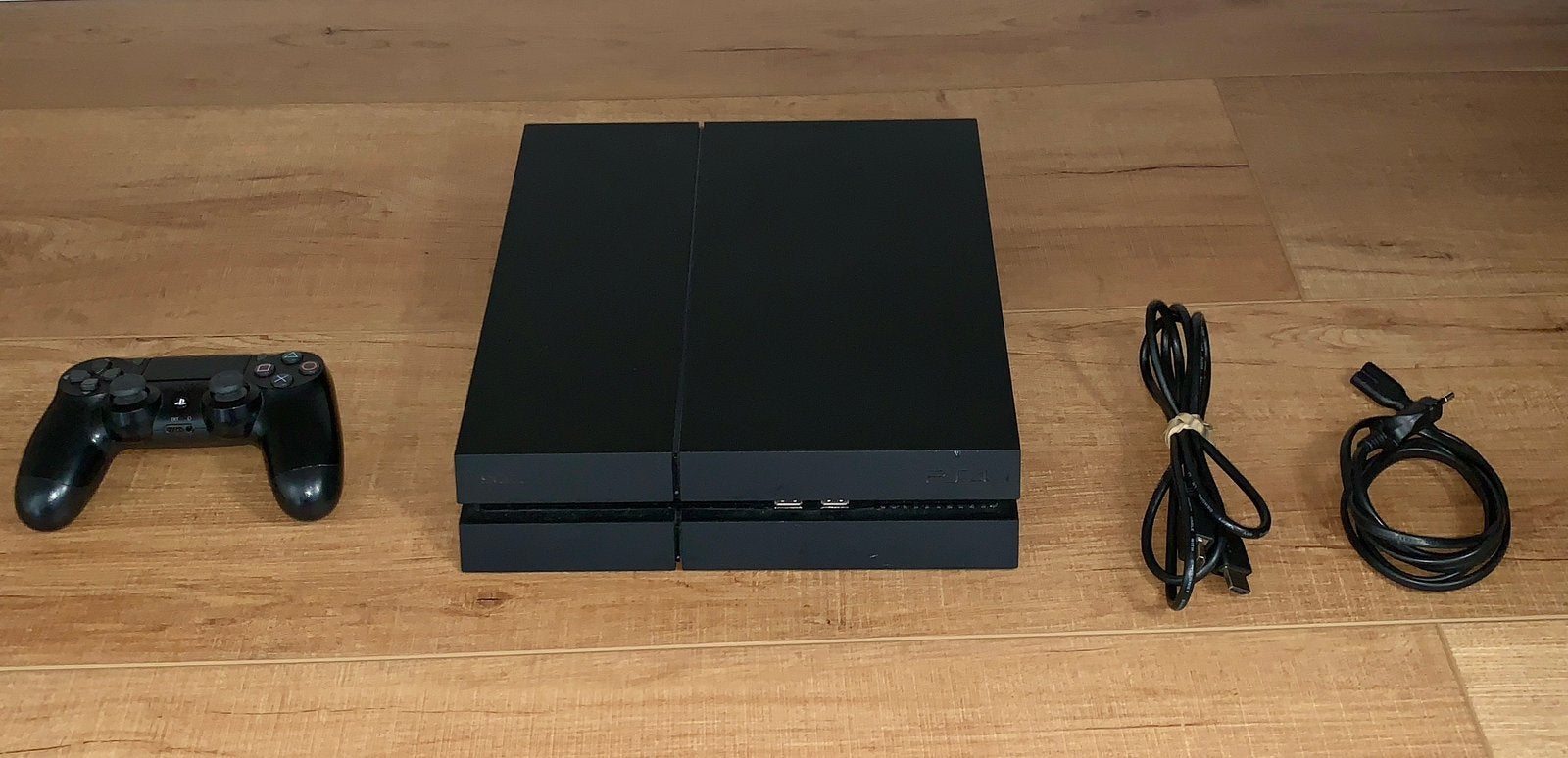PS4 500GB + Controller + Kabels - Werkt Perfect, Ophalen, 500 GB, Zo goed als nieuw, Met 1 controller