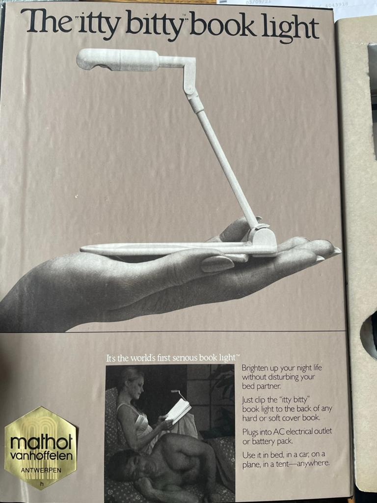 The itty bitty book light, Ophalen of Verzenden, Gebruikt