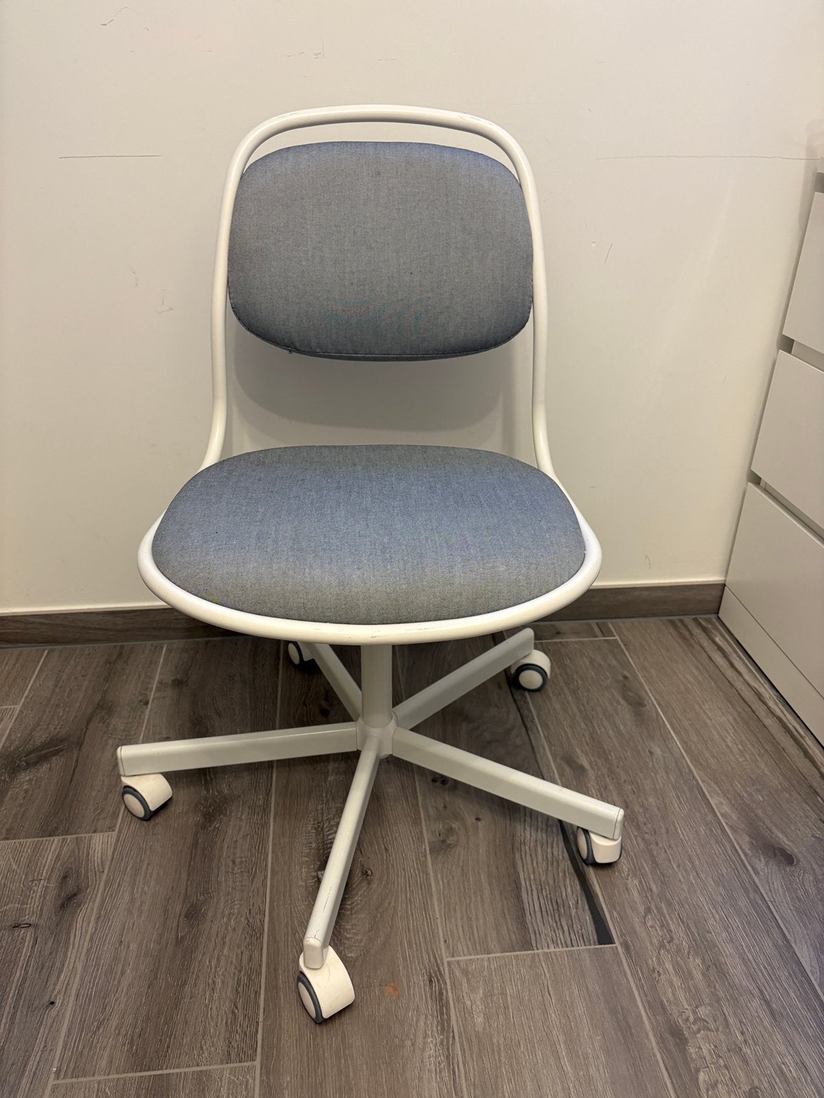 bureaustoel Ikea, Ophalen, Gebruikt, Grijs, Bureaustoel