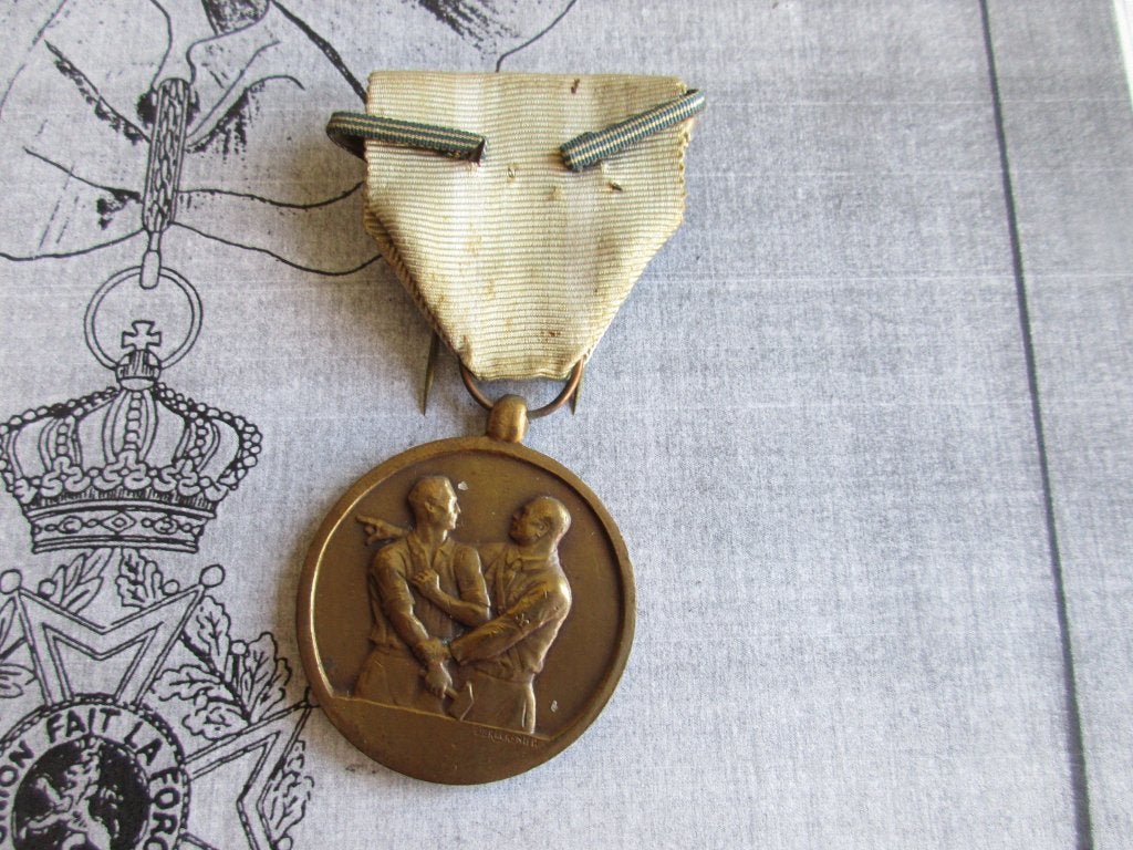 belgische medaille, Verzamelen, Ophalen of Verzenden