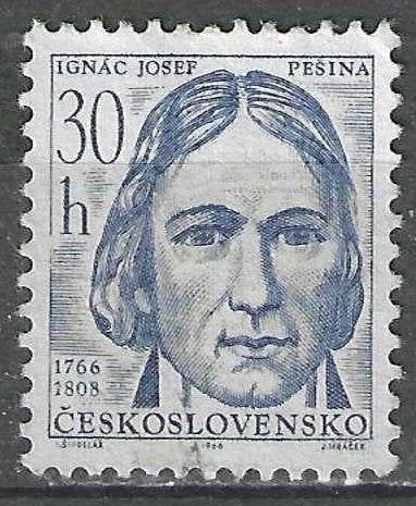 Tchécoslovaquie 1966 - Yvert 1464 - Personnages élèbre (ST), Envoi, Affranchi