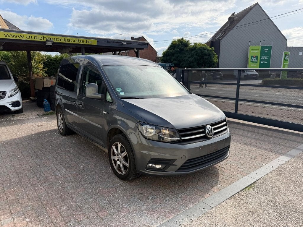 VOLKSWAGEN CADDY * 2.0TDI * 102CH * AIRCO *EXPORT/MARCHAND, Autos, Cuir, Achat, Euro 6, 2 places