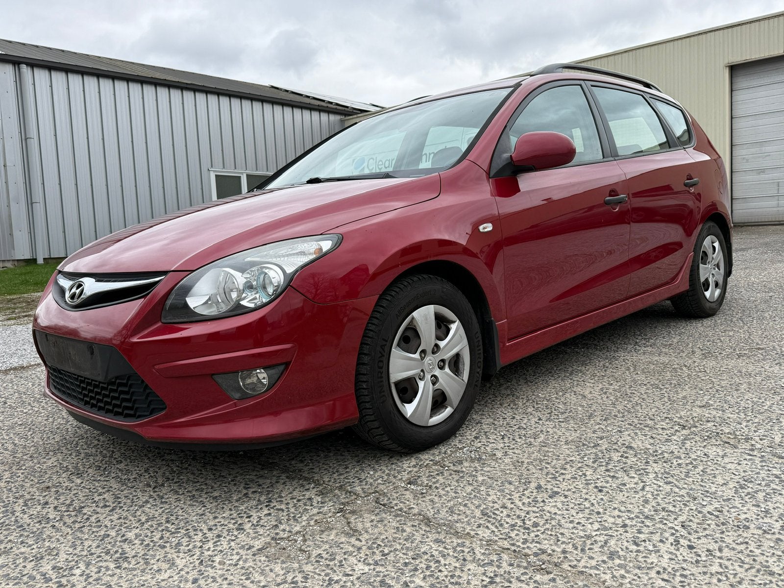 Hyundai i30 SW 1.6crdi Automaat 2012, Auto's, Stof, Verwarmde buitenspiegels, 4 cilinders, Bedrijf
