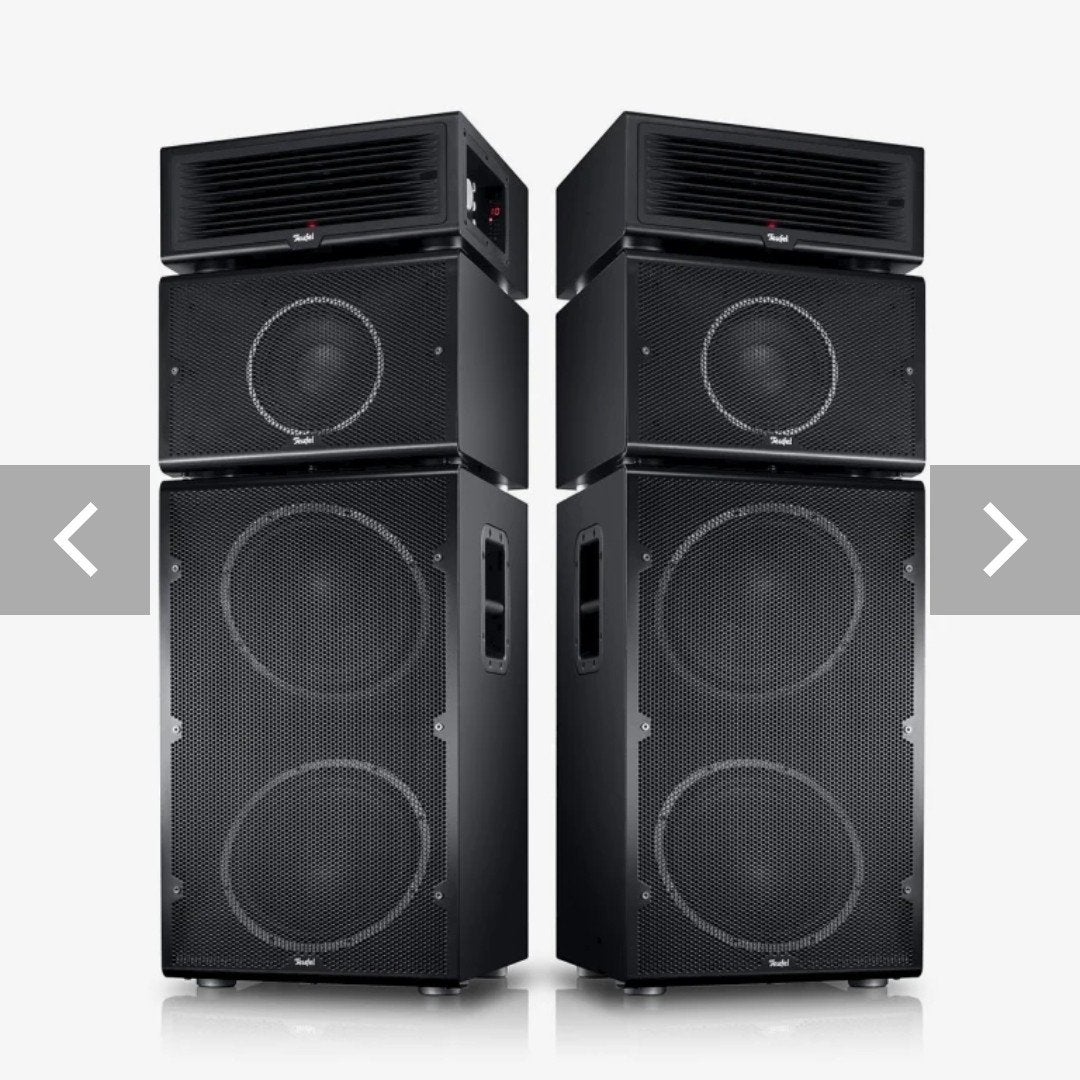 Teufel POWER HIFI ensemble stéréo, Enlèvement, Comme neuf, Enceinte intelligente