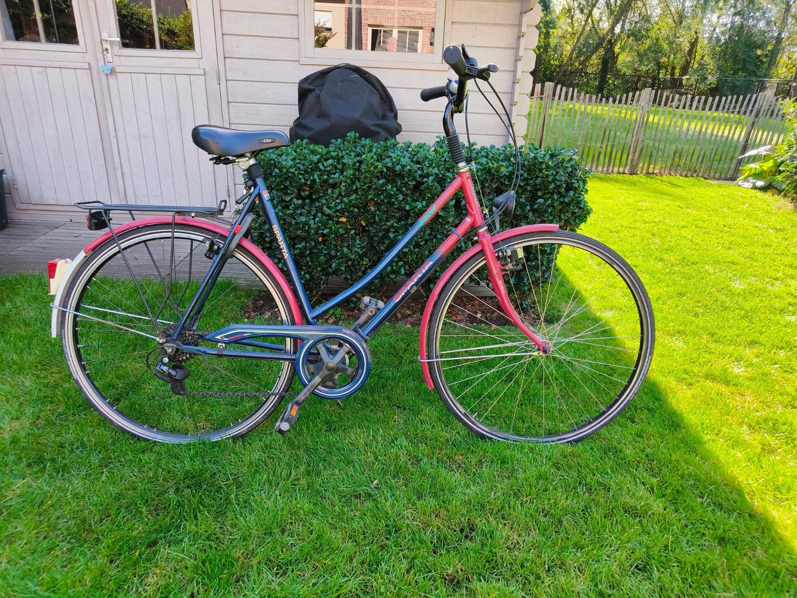 Sparta sportfiets verhoogd kader., Fietsen en Brommers, Ophalen, Gebruikt, Velgrem, SPARTA