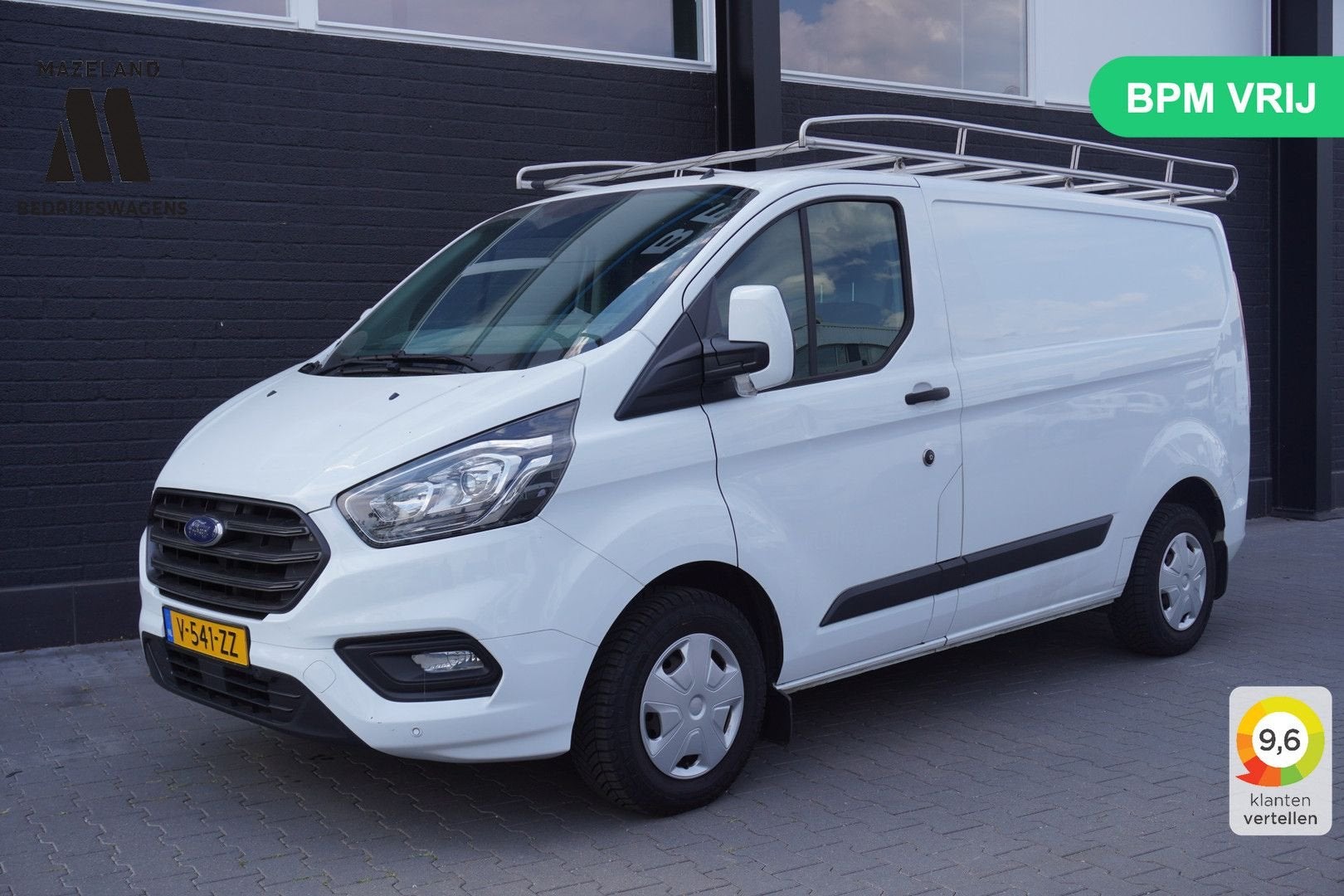 Ford Transit Custom 2.0 TDCI - EURO 6 - Airco - Cruise - Imp, Achat, Electronic Stability Program (ESP), Entreprise, Diesel