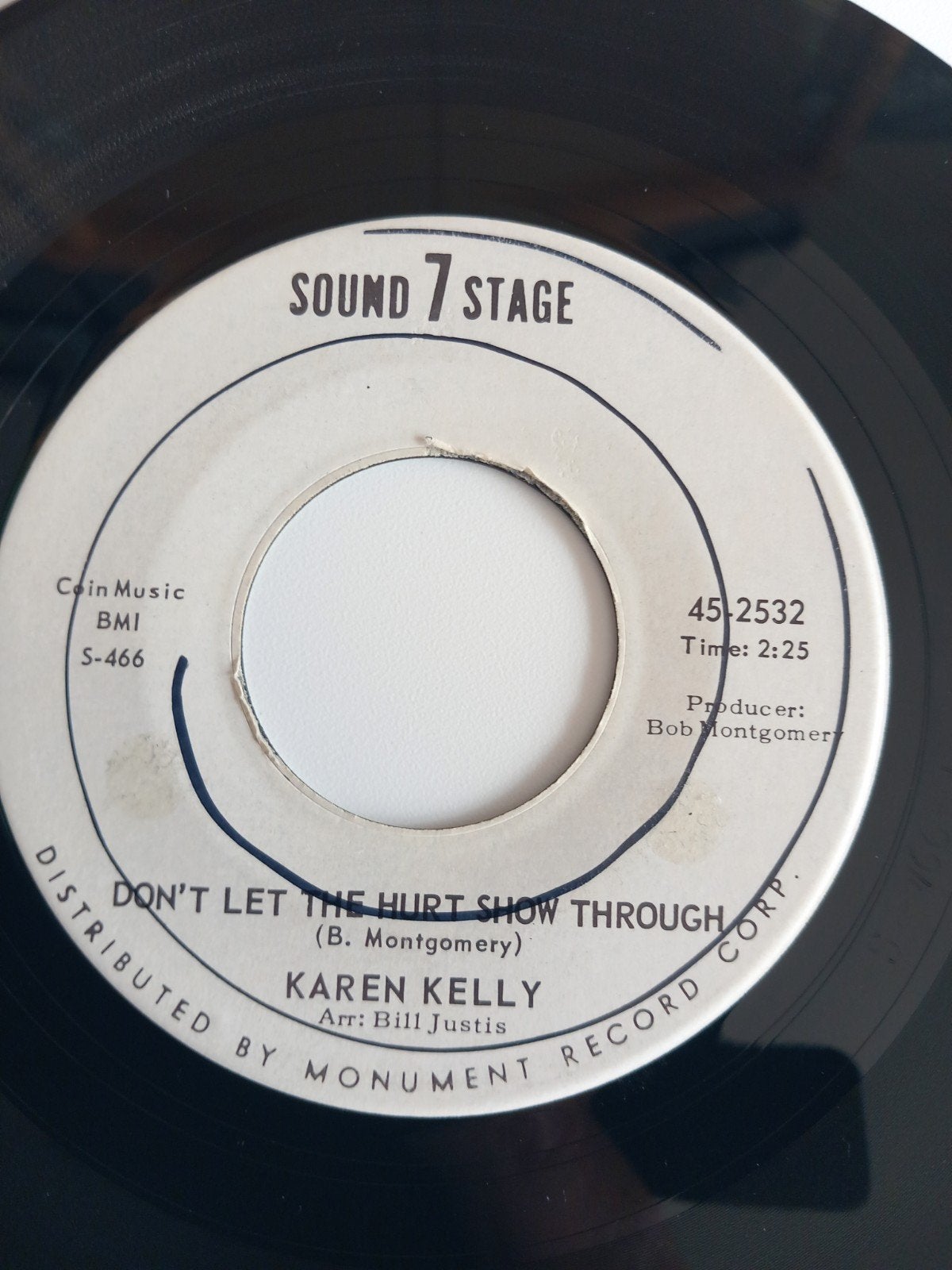 KAREN KELLY 60'S POPCORN USA 45T, Ophalen of Verzenden