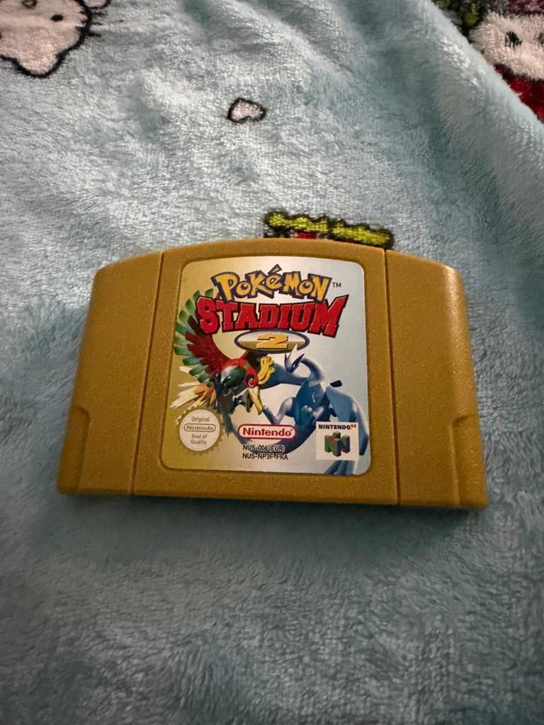 Jeux Nintendo 64 pokemon stadium 2, Games en Spelcomputers, Games | Nintendo 64, Ophalen of Verzenden, Zo goed als nieuw