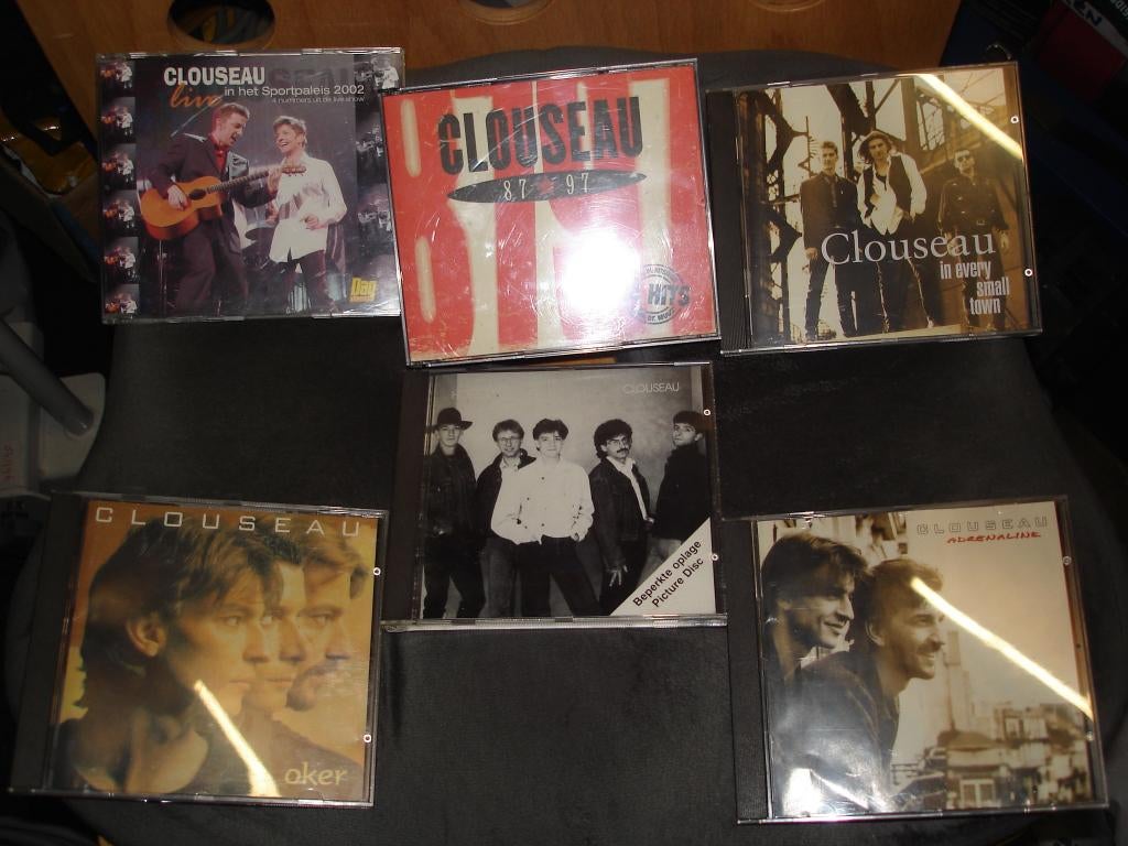 6 Clouseau CD''s +Hoezo zeldzame beperkte oplage picturedisc, Cd's en Dvd's, Cd's | Pop, Ophalen, Gebruikt