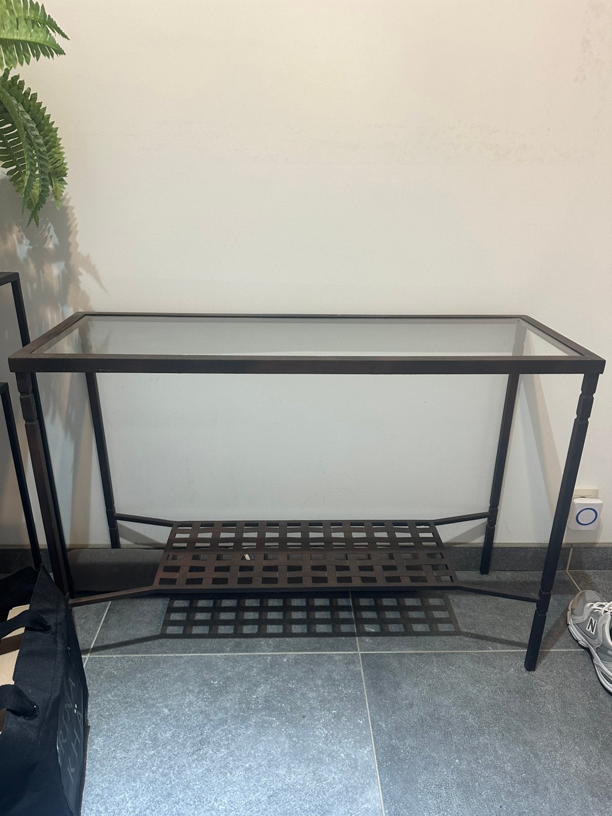 Belle console en fer forge, Maison & Meubles, Enlèvement, Comme neuf